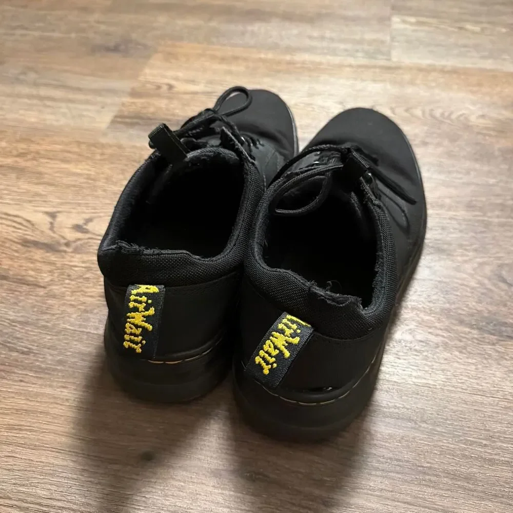 Doc Martens Reeder Black Utility Oxford Shoes Lace Up Casual US M Size 11